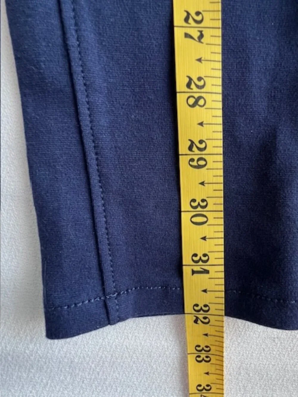 The Children's PLACE Girl's Uniform Ponte Knit Pull-on Jeggings Navy Blue size12